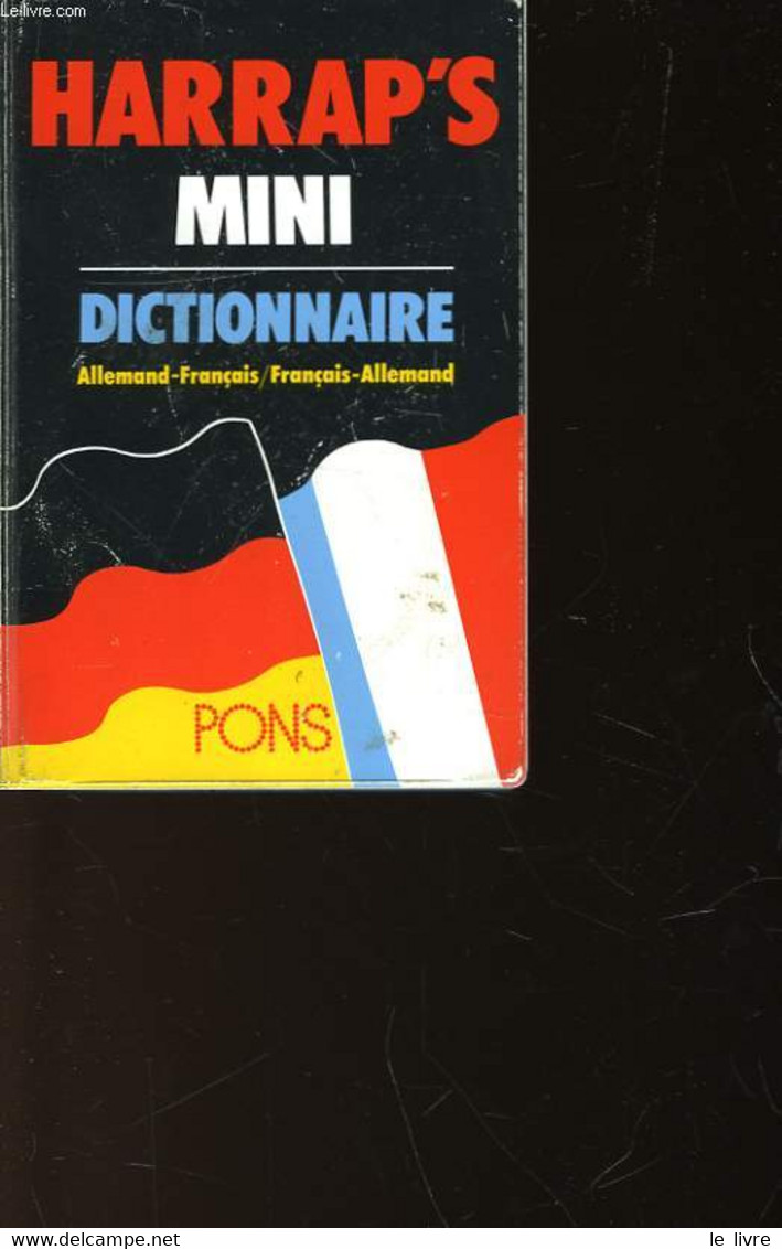 HARRAP'S MINI- DICTIONNAIRE - ALLEMAND-FRANCAIS - FRANCAIS - ALLEMAND - COLLECTIF - 0 - Atlas