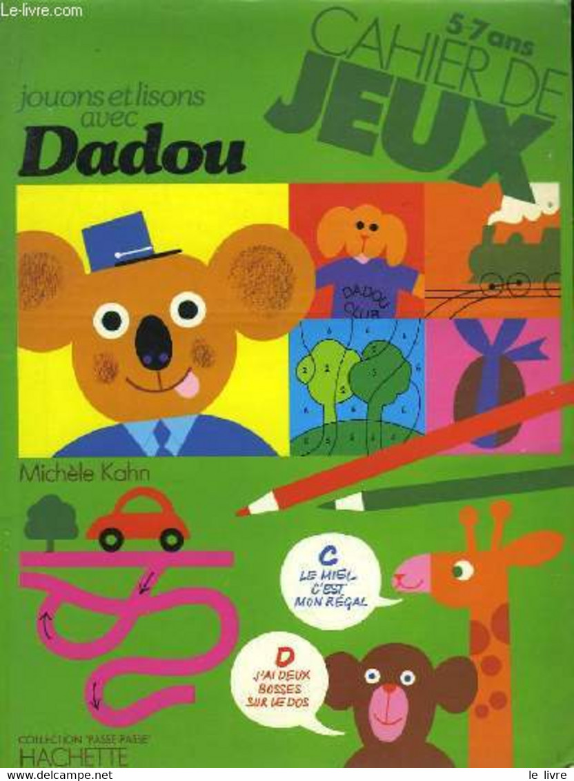 Jouons Et Lisons Avec Dadou. - KAHN Michèle - 1984 - Jeux De Société
