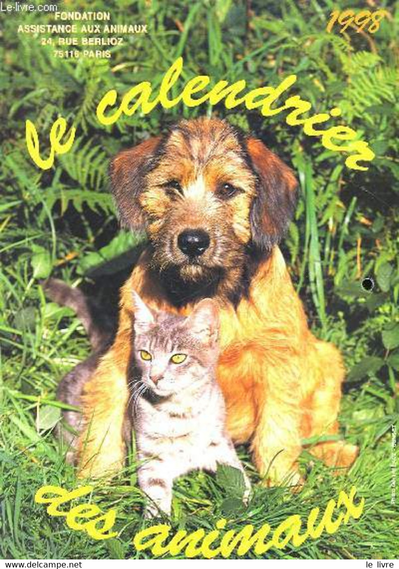 LE CALENDRIER DES ANIMAUX - COLLECTIF - 1998 - Agendas & Calendriers