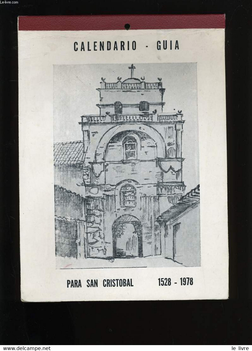 CALENDARIO. GUIA. PARA SAN CRISTOBAL. - COLLECTIF. - 978 - Agendas & Calendarios