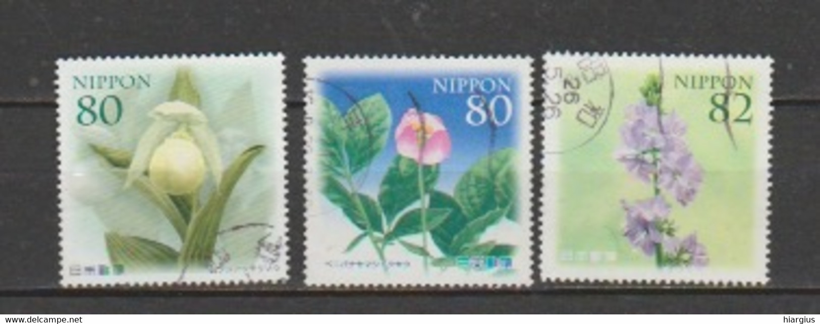 JAPAN-Assortment Of 18 Used Stamps."F L O W E R S And LANDSCAPING". - Andere & Zonder Classificatie