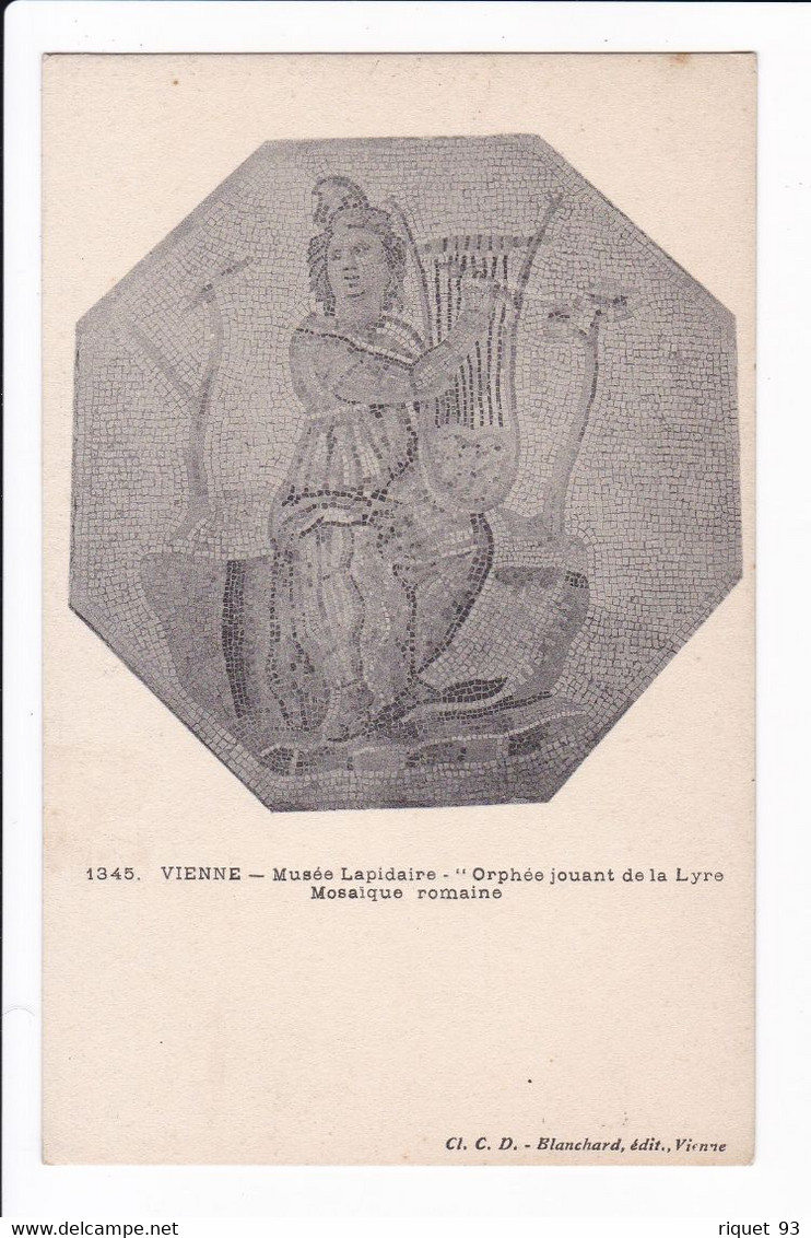 1345 - VIENNE - Musée Lapidaire "Orphée Jouant De La Lyre" Mosaïque Romaine - Vienne