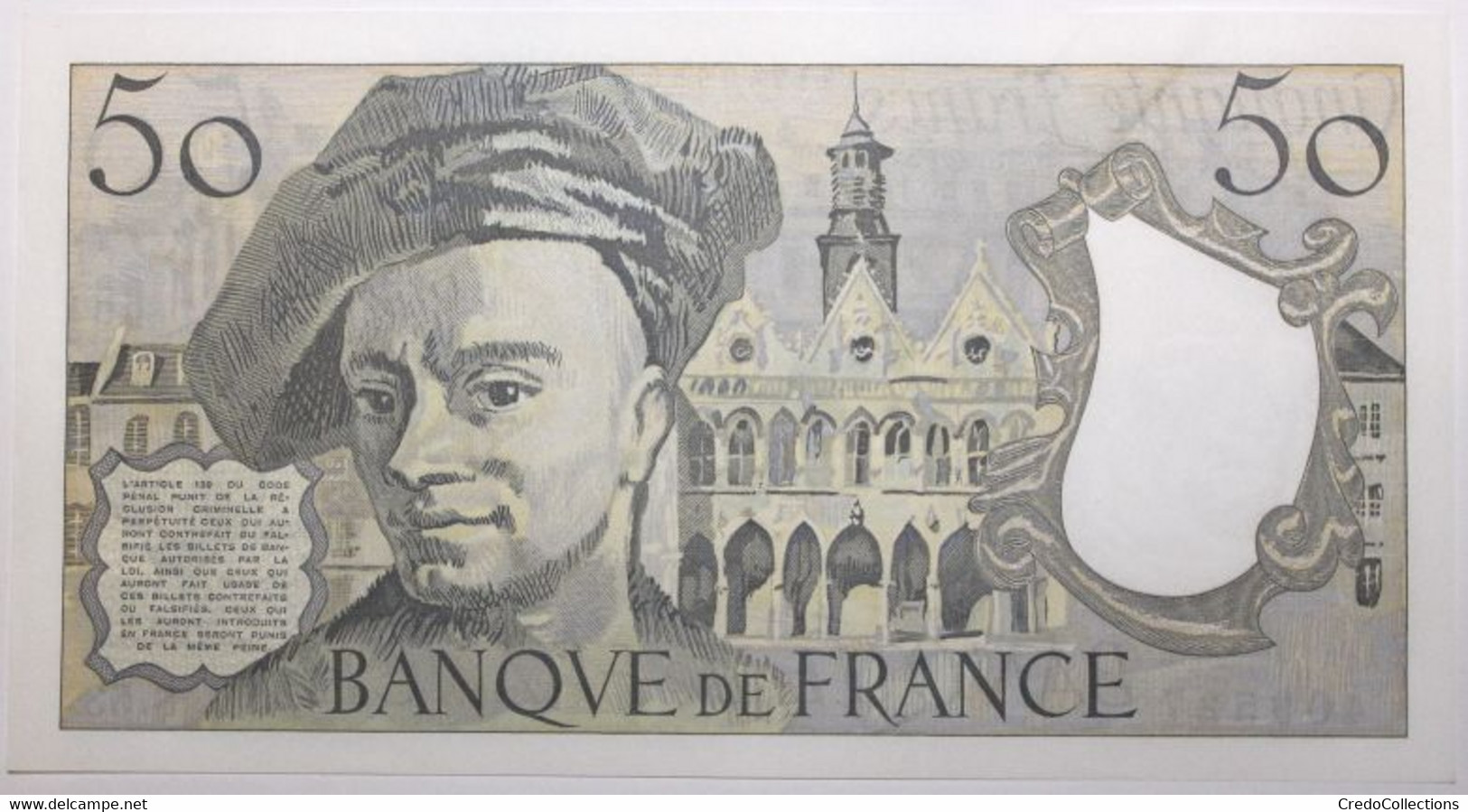 France - 50 Francs - 1988 - PICK 152d.1 / F67.14 - SPL - 50 F 1976-1992 ''quentin De La Tour''