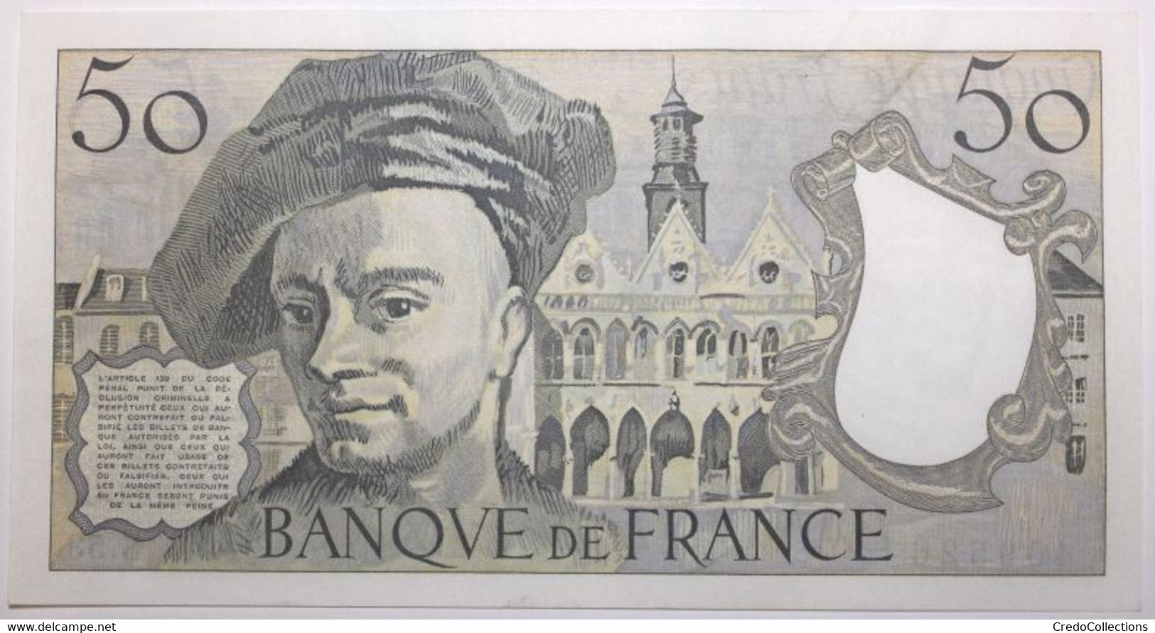 France - 50 Francs - 1988 - PICK 152d.1 / F67.14 - SPL - 50 F 1976-1992 ''Quentin De La Tour''