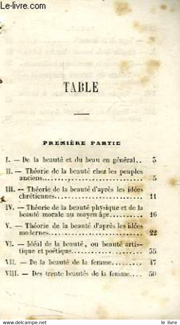 LES SECRETS DE NOS PERES, L'ART DE CONSERVER LA BEAUTE - JACOB BIBLIOPHILE - 1858 - Livres