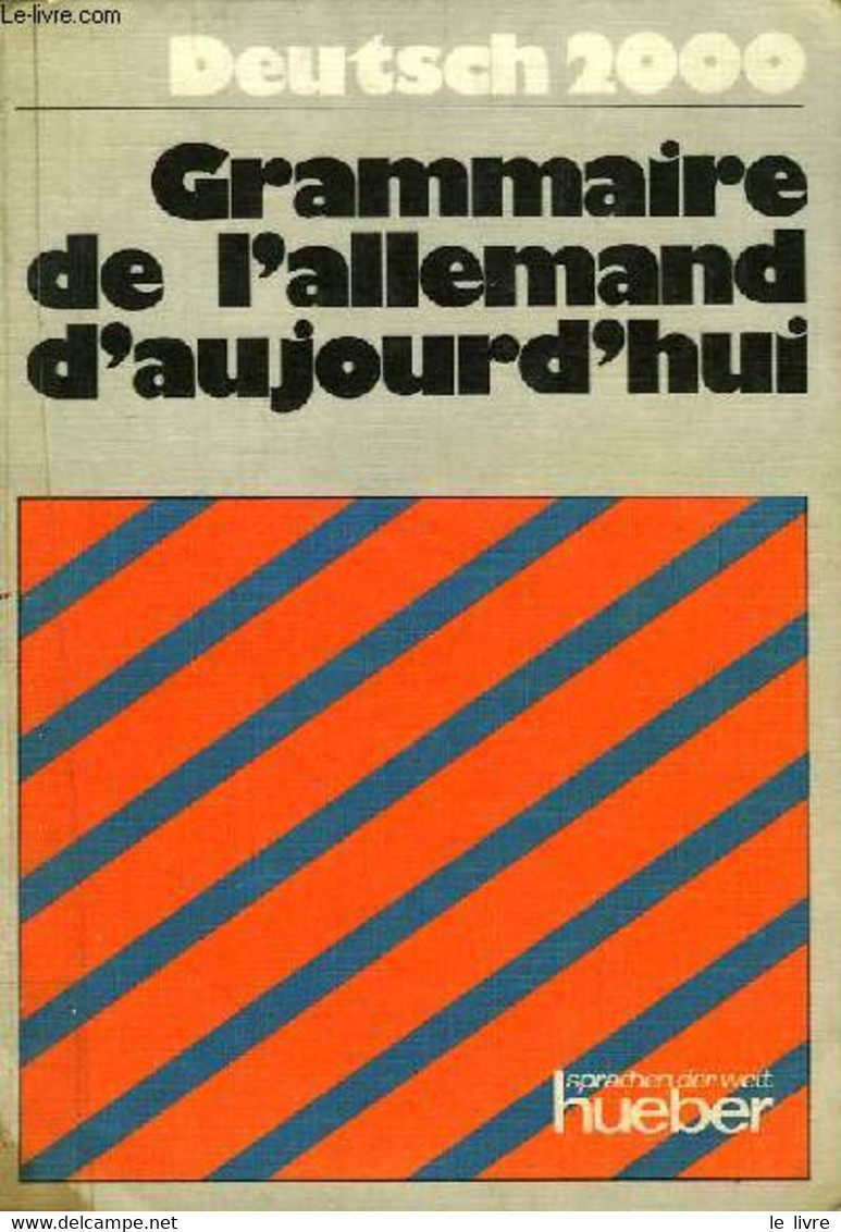 GRAMMAIRE DE L'ALLEMAND D'AUJOURD'HUI - COLLECTIF - 1979 - Atlanten