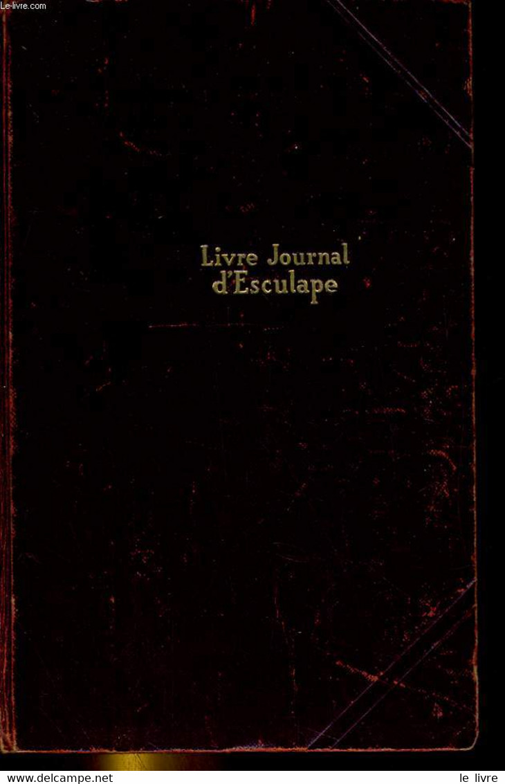 Livre Journal D'Esculape - Collectif - 1954 - Blank Diaries