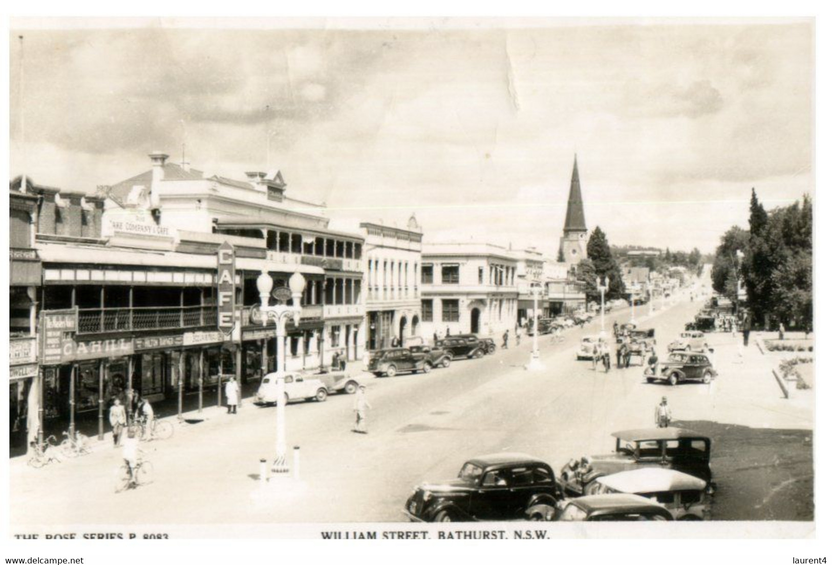 (LL 28) Australia - NSW - Very Old - Bathurst William Street - Autres & Non Classés