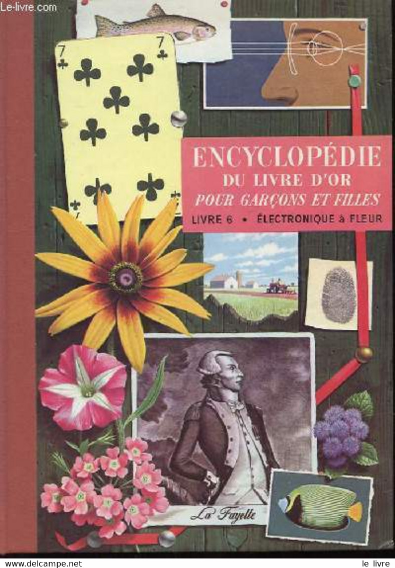 ENCYCLOPEDIE DU LIVRE D'OR POUR GARCONS ET FILLE. LIVRE 6 ELECTRONIQUE A FLEUR. - B.-M. PARKER - 1960 - Encyclopédies