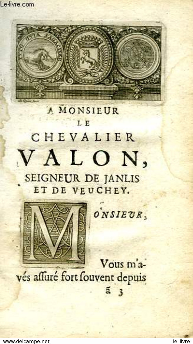 TRAITEZ NOUVEAUX & CURIEUX DU CAFE, DU THE ET DU CHOCOLATE - DUFOUR PHILIPPE SYLVESTRE - 1688 - Jusque 1700