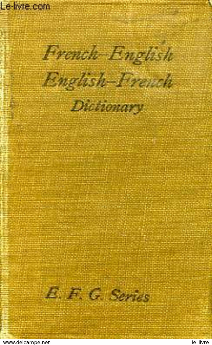 NOUVEAU DICTIONNAIRE DE POCHE FRANCAIS-ANGLAIS ET ANGLAIS-FRANCAIS / NEW POCKET PRONOUNCING DICTIONARY OF THE FRENCH AND - Dictionnaires, Thésaurus