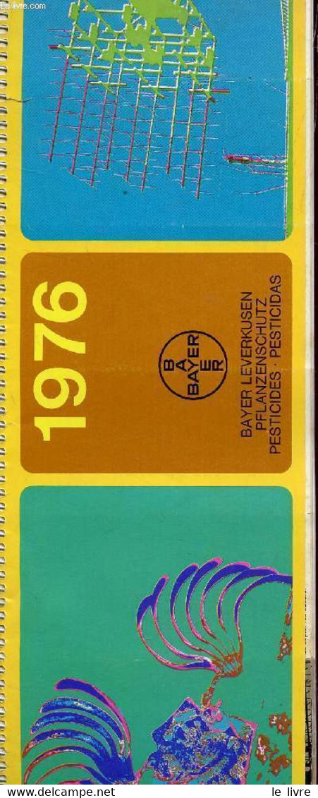 CALENDRIER BAYER 1976. - COLLECTIF - 1976 - Agendas & Calendarios