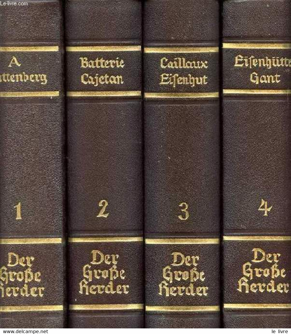 DER GROßE HERDER, NACHSCHLAGEWERK FÜR WISSEN UND LEBEN, 12. BÄNDEN - COLLECTIF - 1931 - Atlanten