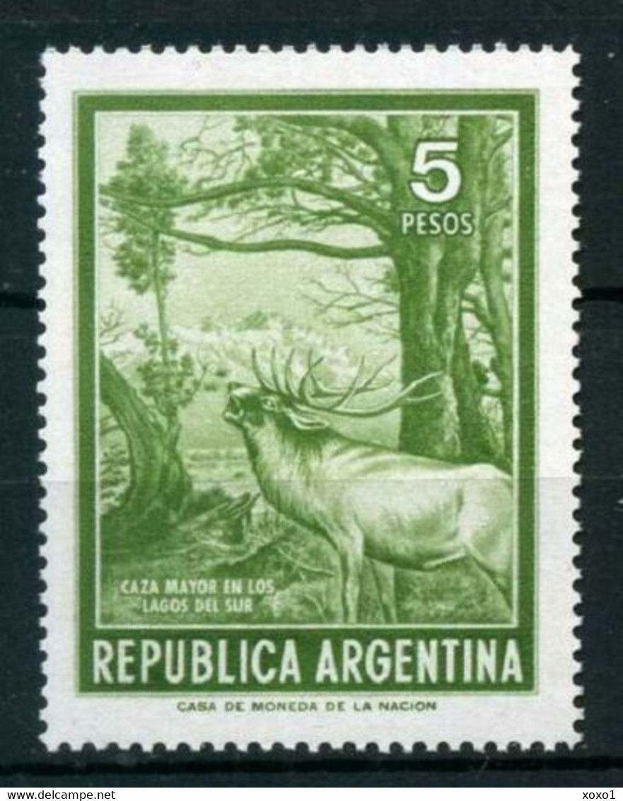 Argentina 1974 MiNr. 1192 Argentinien  Animals Deer  Lakes  4v  MNH** 1,50 € - Selvaggina