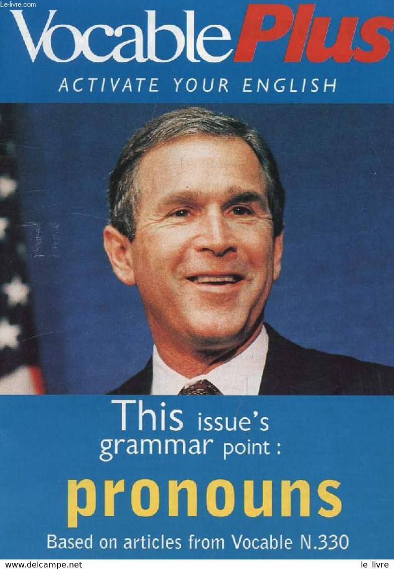 VOCABLE PLUS, ACTIVATE YOUR ENGLISH, N° 330, NOV. 1998 (Contents: Is There A Pronoun Or Not ? Which, Who, Whose, That ? - Englische Grammatik