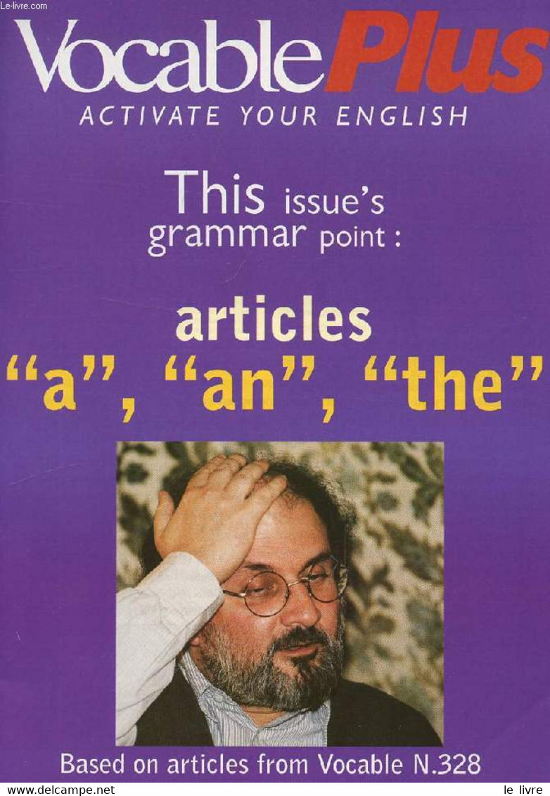 VOCABLE PLUS, ACTIVATE YOUR ENGLISH, N° 328, OCT. 1998 (Contents: Is 'the'missing ? Why Is There No 'the' ? Science Doze - Langue Anglaise/ Grammaire