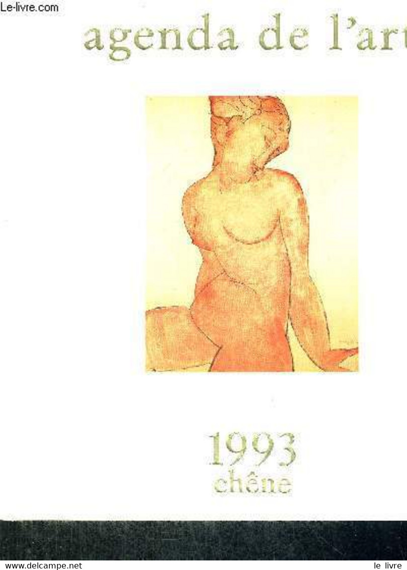 AGENDA DE L'ART - COLLECTIF - 1992 - Blanco Agenda