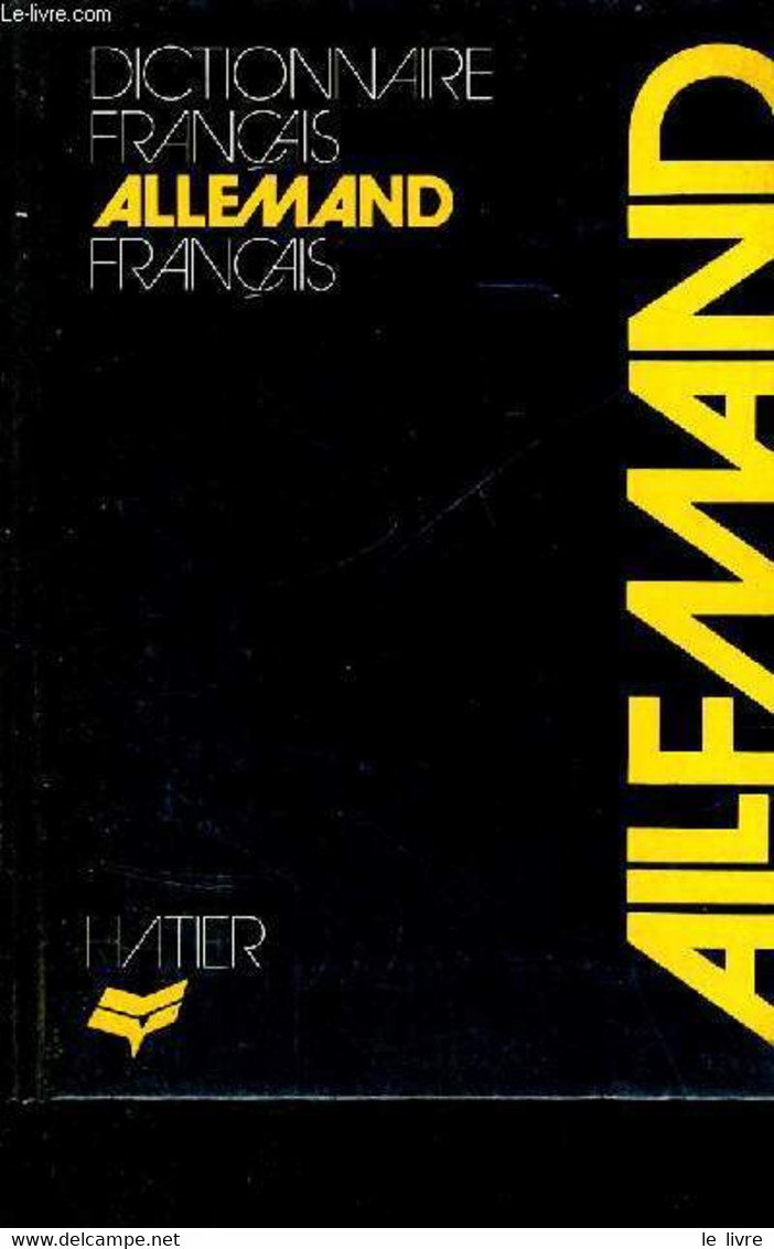 DICTIONNAIRE FRANCAIS-ALLEMAND - ALLEMAND-FRANCAIS - SENAC A. - 1977 - Atlas
