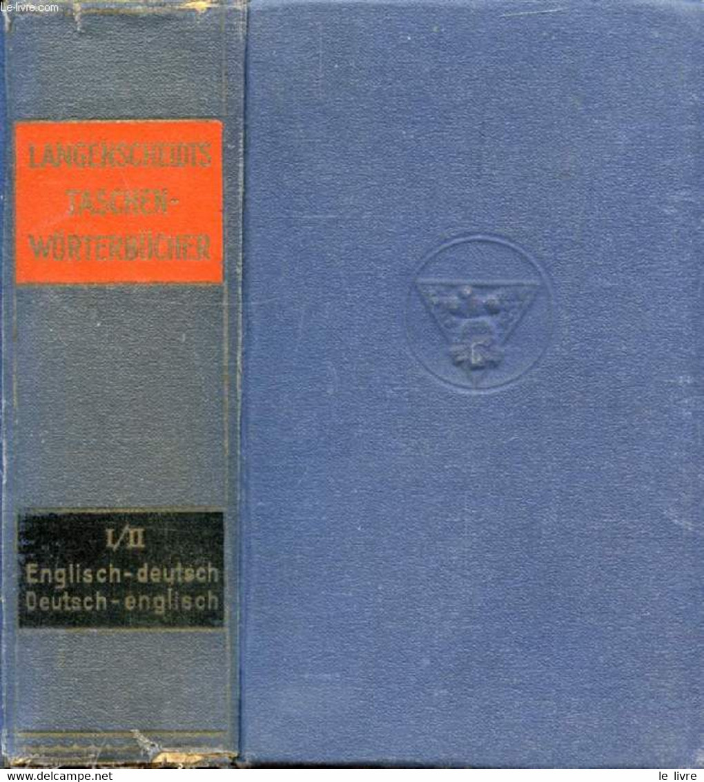 LANGENSCHEIDTS TASCHENWÖRTERBUCH DER ENGLISCHEN UND DEUTSCHEN SPRACHE, ENGLISCH-DEUTSCH / DEUTSCH-ENGLISCH - KLATT Edmun - Atlas