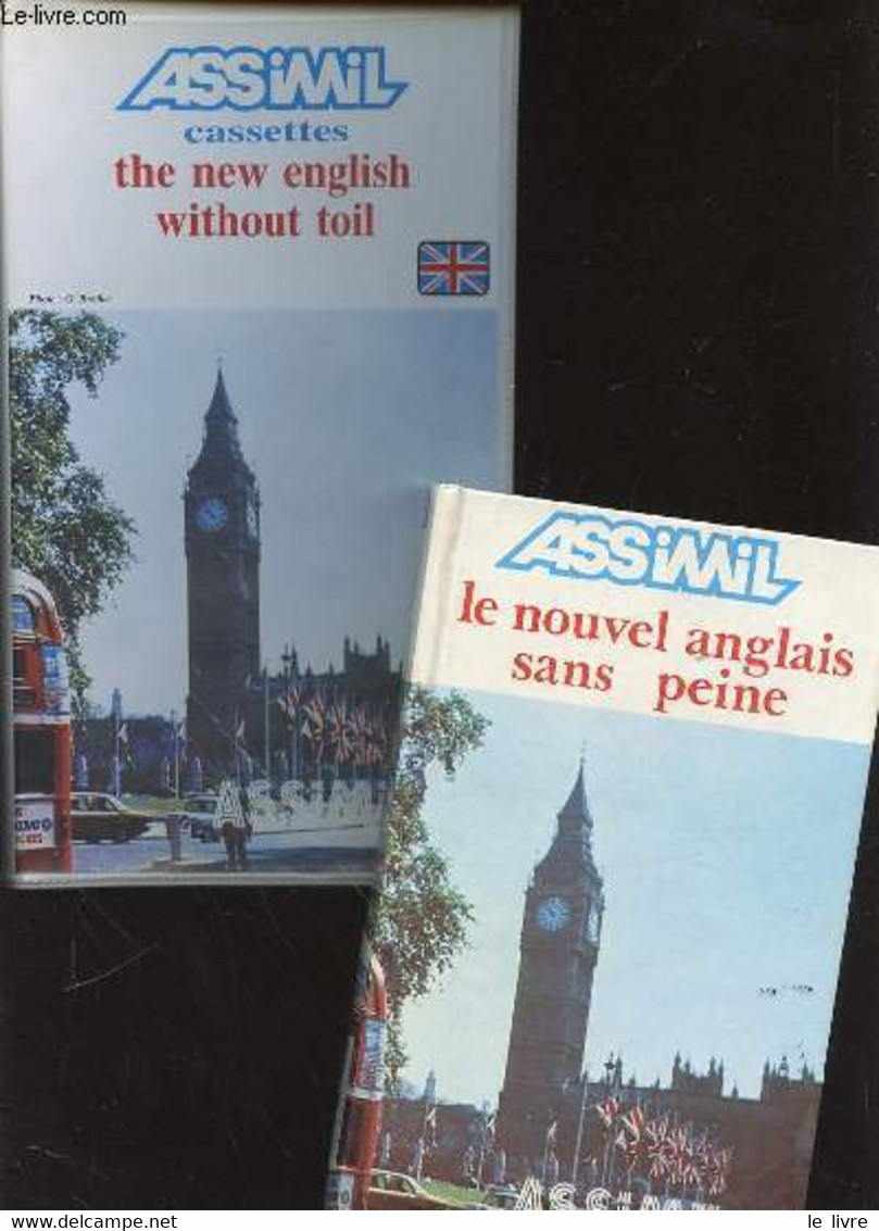 LE NOUVEL ANGLAIS SANS PEINE : LIVRE ASSIMIL + 4 CASSETTES. - COLLECTIF - 1990 - Dictionnaires, Thésaurus