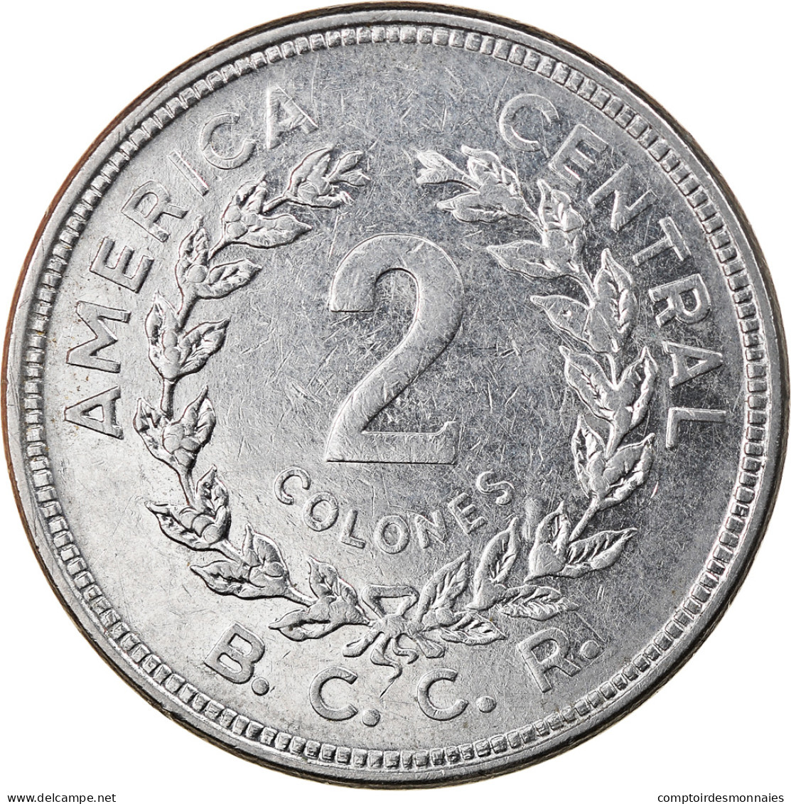 Monnaie, Costa Rica, 2 Colones, 1982, TTB, Stainless Steel, KM:211.1 - Costa Rica