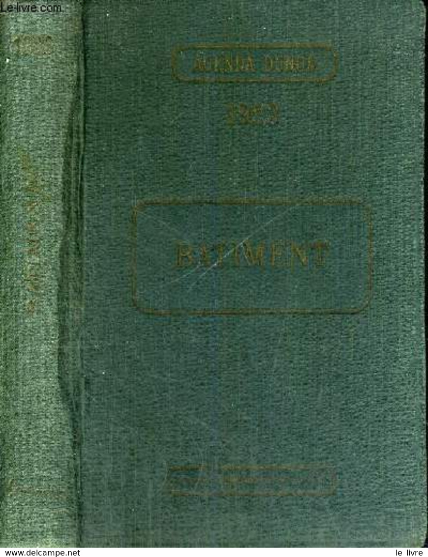 BATIMENT - AGENDA DUNOD - 1928 - COLLECTIF - 1928 - Blank Diaries