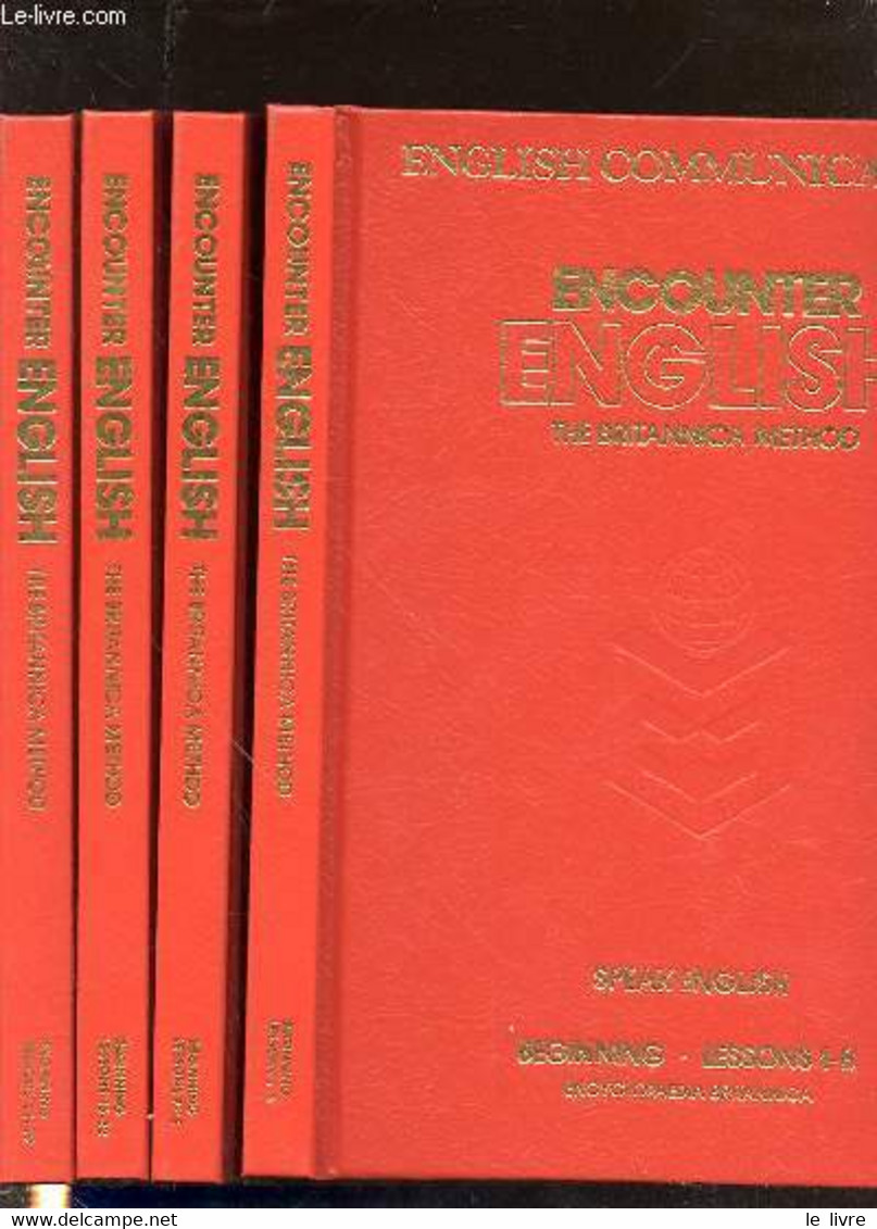 LOT DE 3 COFFRETS : ENGLISH COMMUNICATIONS ENCOUNTER ENGLISH SPEAK ENGLISH BEGINNING 1 + BEGINNING 2 + ADVANCED - MESZOL - Engelse Taal/Grammatica