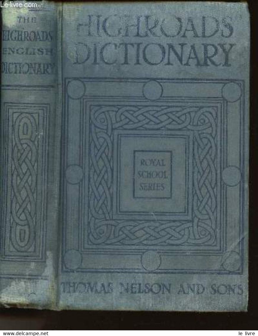 ENGLISH DICTIONARY - PRONOUNCING AND ETYMOLOGICAL - With Appendix Containing Words And Phrases From The Latin, Greek And - Dictionnaires, Thésaurus