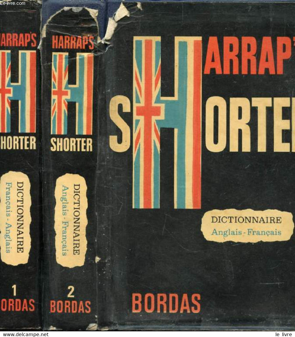 HARRAP'S NEW SHORTER FRENCH AND ENGLISH DICTIONARY, FRENCH-ENGLISH, ENGLISH-FRENCH, 2 VOLUMES - MANSION J. E. & ALII - 1 - Dictionnaires, Thésaurus