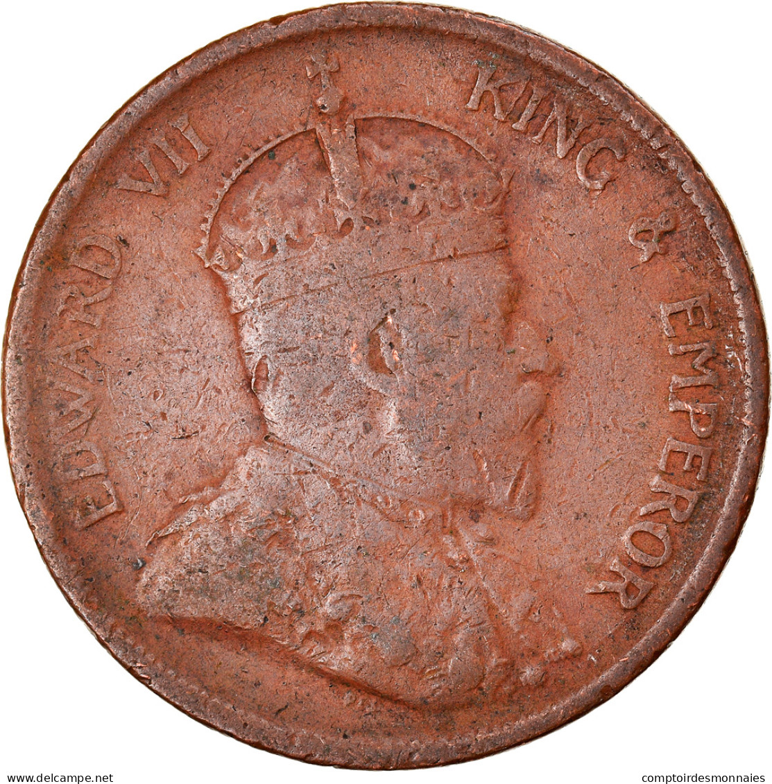 Monnaie, Straits Settlements, Edward VII, Cent, 1903, TB, Bronze, KM:19 - Malaysia