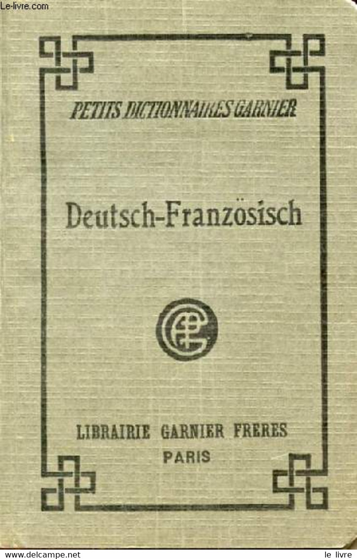 KLEINES WÖRTERBUCH DEUTSCH-FRANZÖSISCH - BIRMANN - 1946 - Atlas
