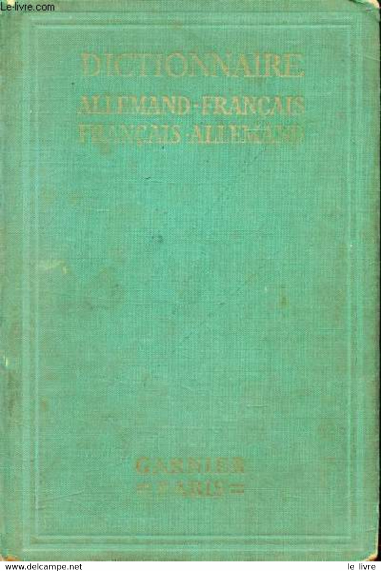 DEUTSCH-FRANZÖSISCHES UND FRANZÖSISCH-DEUTSCHES WÖRTERBUCH, FÜR LIERATUR, WISSENSCHAFT, HANDEL UND LEBEN - ROTTECK K., K - Atlas