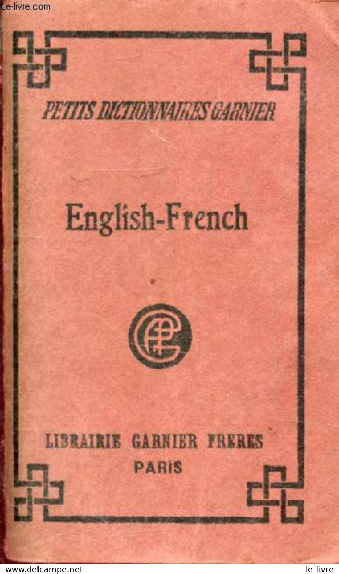 LITTLE DICTIONARY, ENGLISH-FRENCH - Mc LAUGHLIN J. - 1944 - Dictionaries, Thesauri