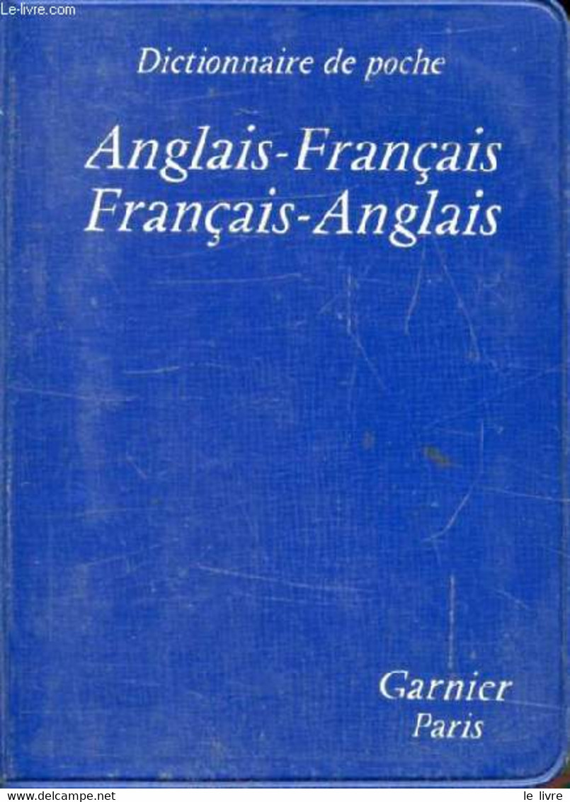 DICTIONNAIRE DE POCHE ANGLAIS-FRANCAIS ET FRANCAIS-ANGLAIS - VINCENT J. - 1955 - Dizionari, Thesaurus