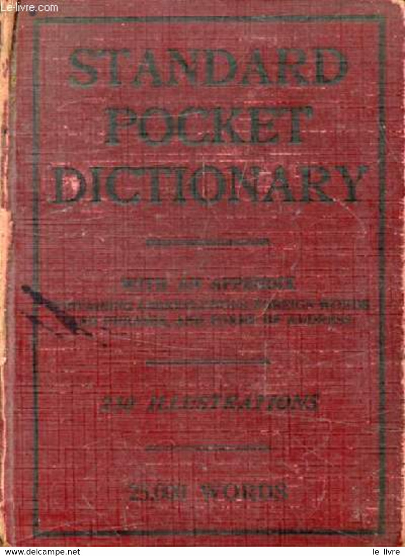 THE STANDARD DICTIONARY OF THE ENGLISH LANGUAGE - COLLECTIF - 0 - Wörterbücher