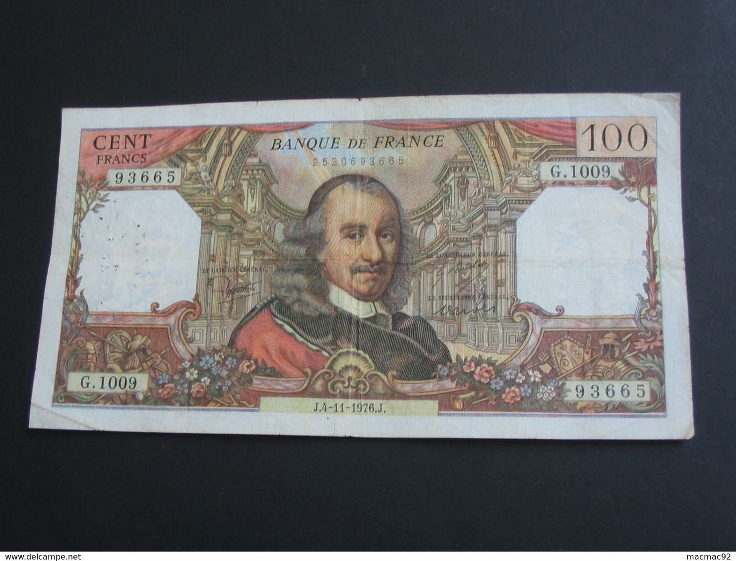 100 Francs - CORNEILLE  4-11-1976   **** EN ACHAT IMMEDIAT **** - 100 F 1964-1979 ''Corneille''