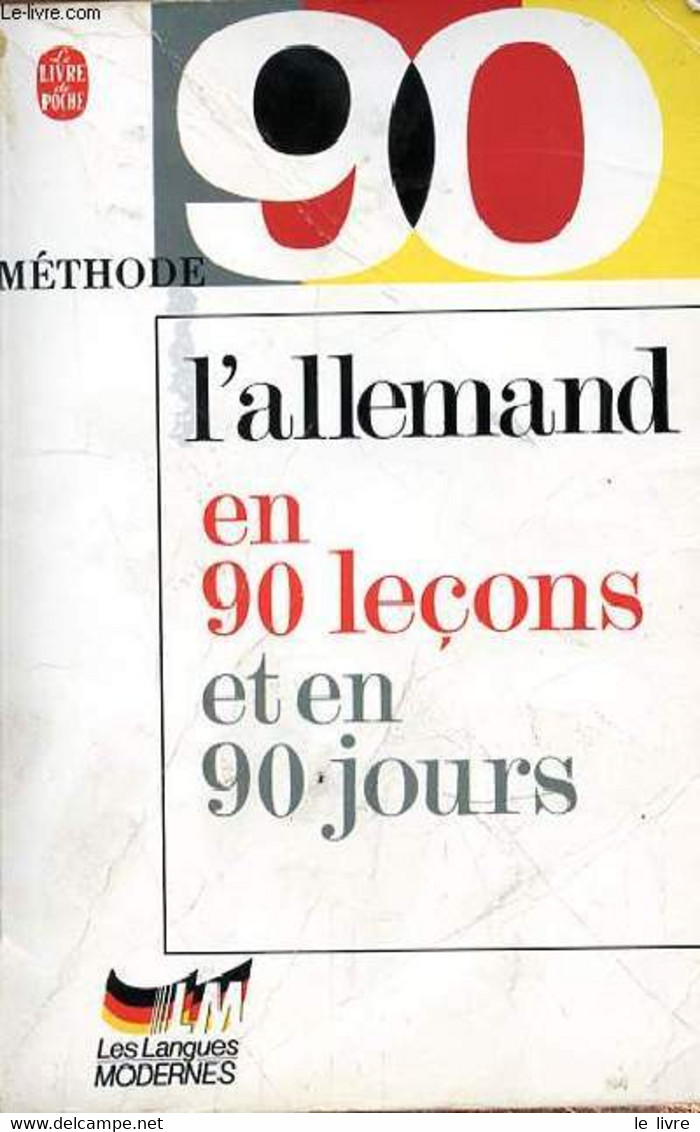 L'ALLEMAND EN 90 LECONS ET EN 90 JOURS - JENNY ALPHONSE - 1970 - Atlanten