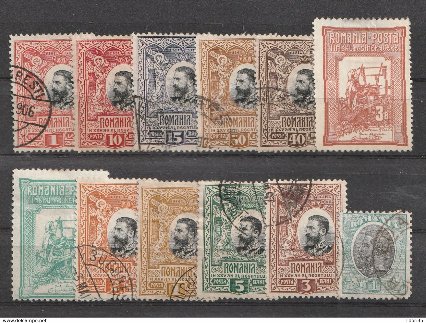 0633-20 / Rumaenien - Lot Fruehe Ausgaben / € 3.50 A - Lots & Kiloware (mixtures) - Max. 999 Stamps