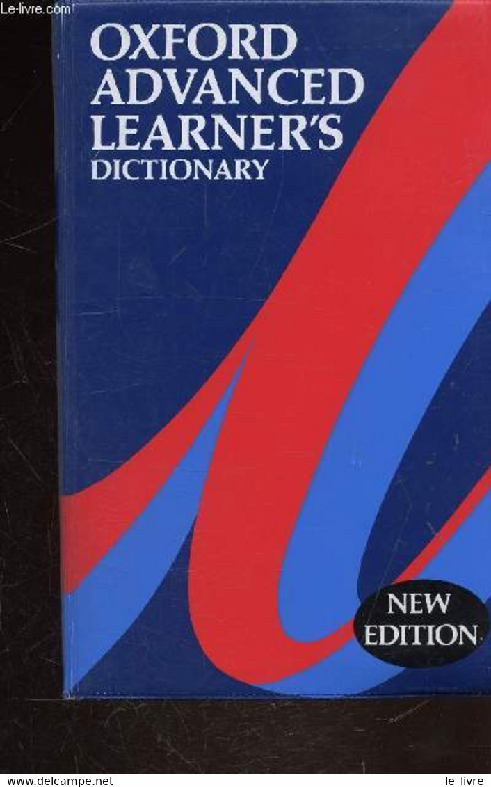 OXFORD ADVANCED LEARNER'S DICTIONARY - COLLECTIF - 1989 - Dictionaries, Thesauri