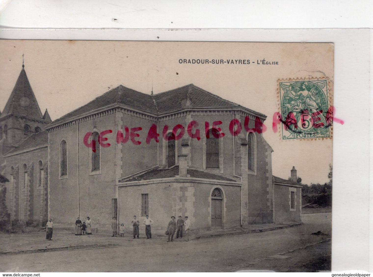 87- ORADOUR SUR VAYRES - L' EGLISE - Oradour Sur Vayres