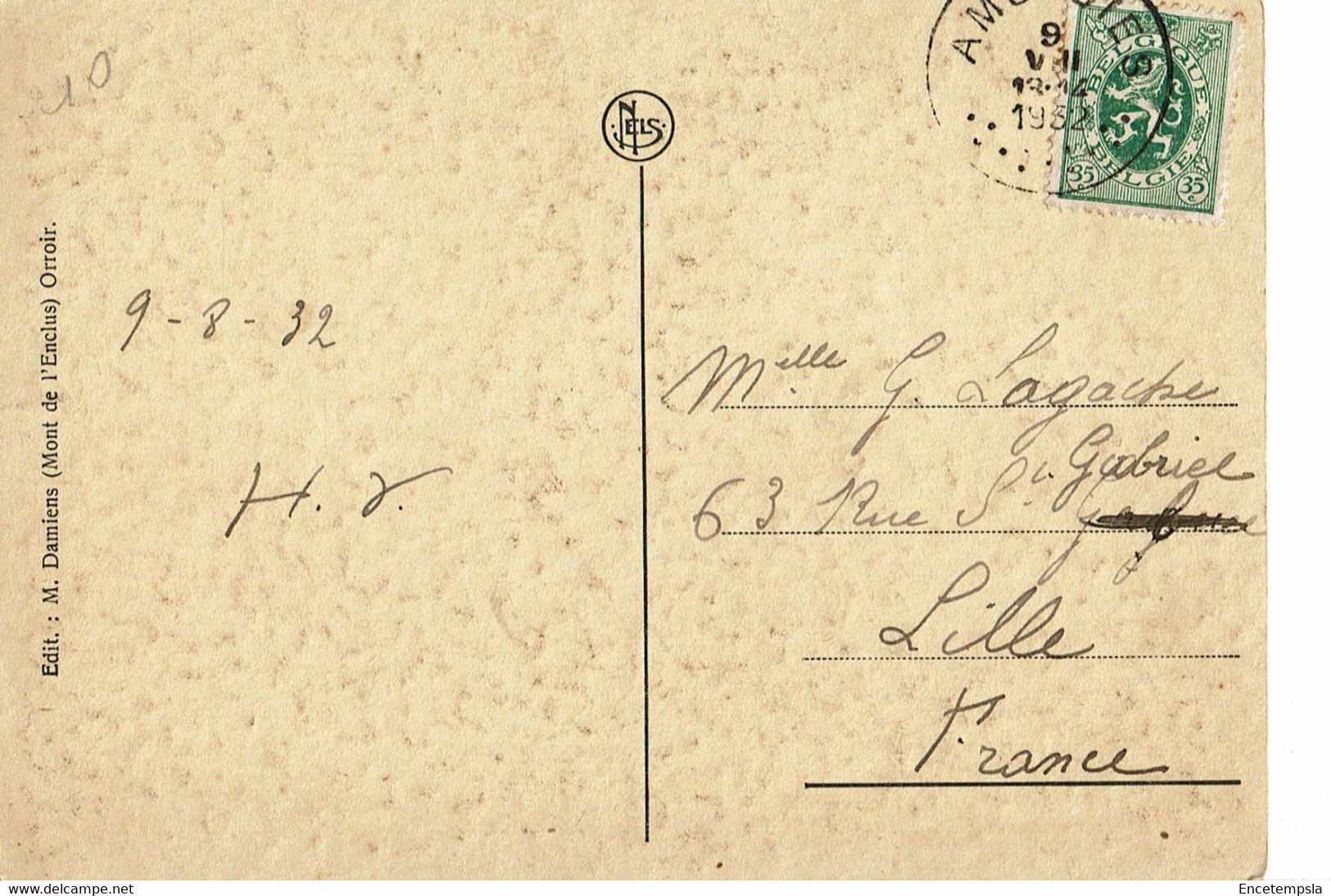 CPA-Carte Postale Belgique-Mont De L'Enclus Coin Du Renard -1932   VM29218 - Celles