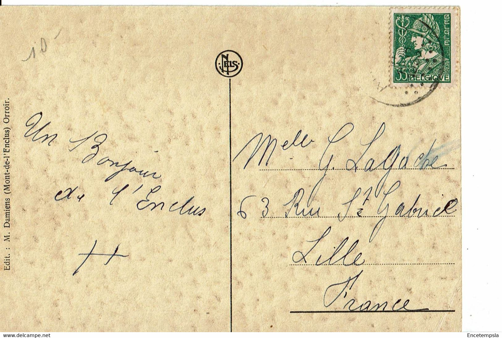 CPA-Carte Postale Belgique-Mont De L'Enclus Montée De L'enfer  VM29219 - Celles