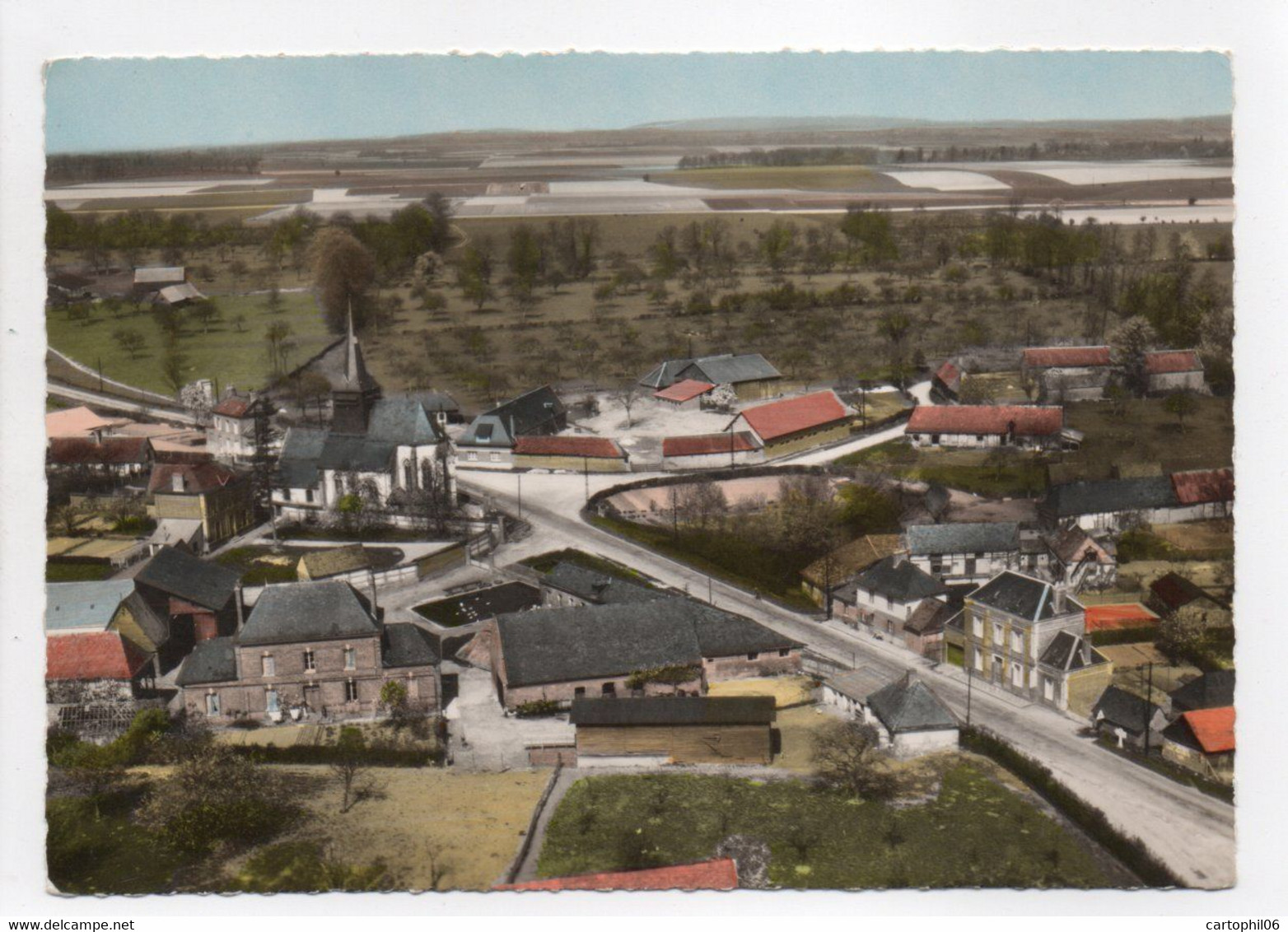 - CPSM BOSC-GEFFROY (76) - Vue Générale 1966 - Photo CIM 219-50 - - Other & Unclassified