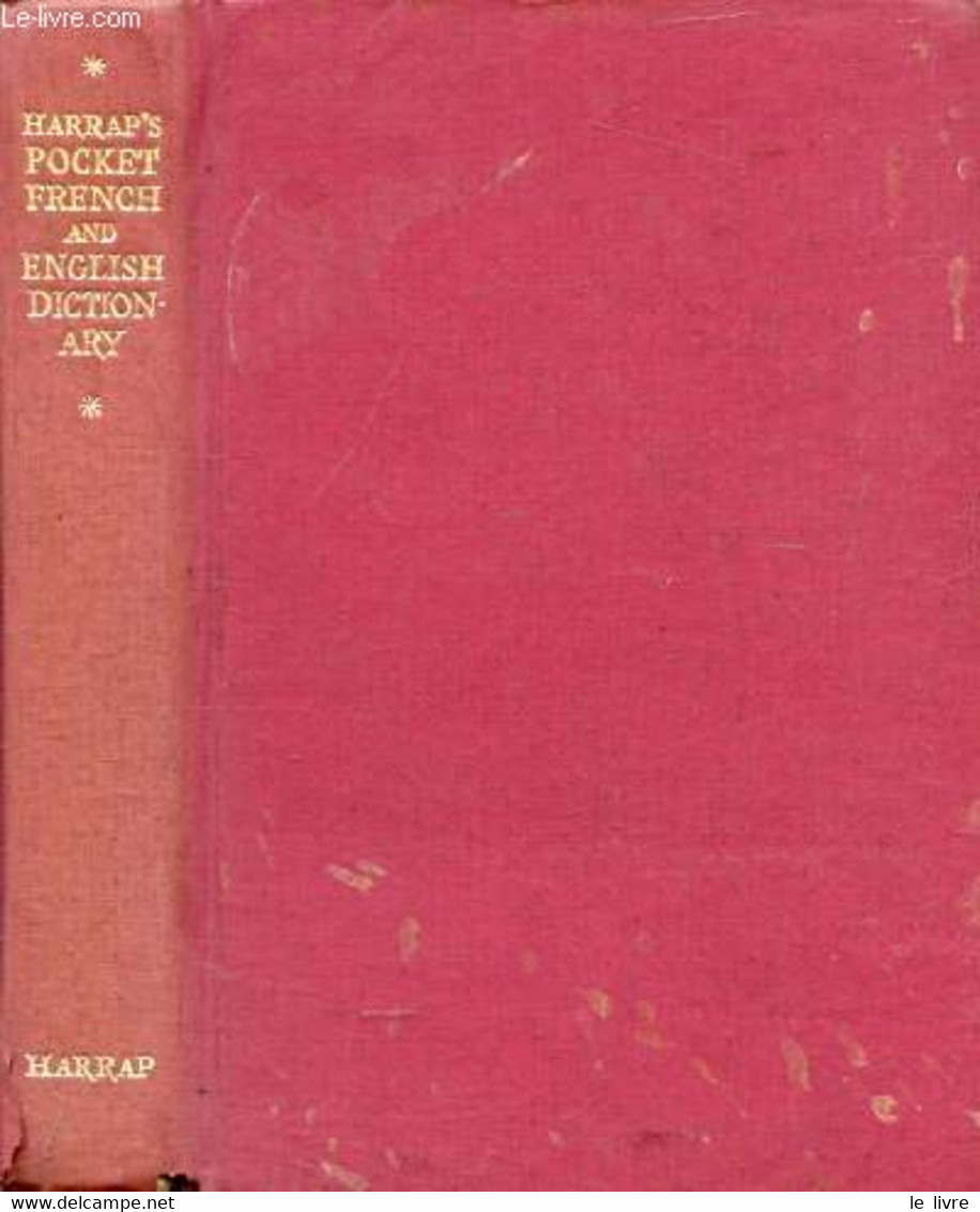 HARRAP'S POCKET FRENCH AND ENGLISH DICTIONARY - JAGO R. P. - 1965 - Dictionnaires, Thésaurus