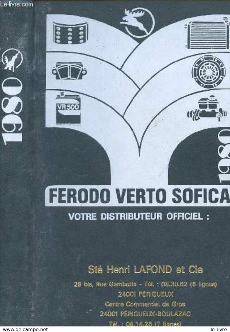 AGENDA : FERODO 1980 - COLLECTIF - 1980 - Agende Non Usate