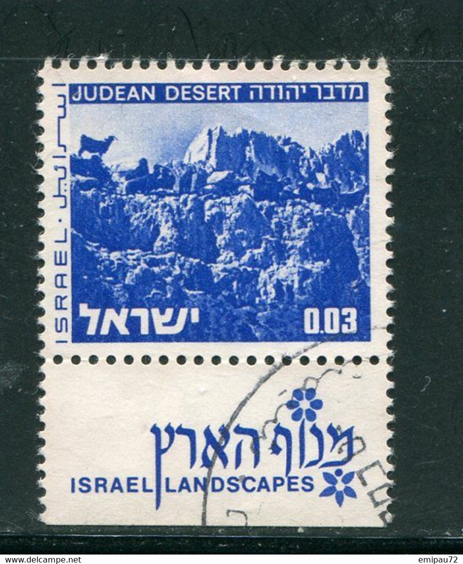 ISRAEL- Y&T N°458- Oblitéré - Used Stamps (with Tabs)