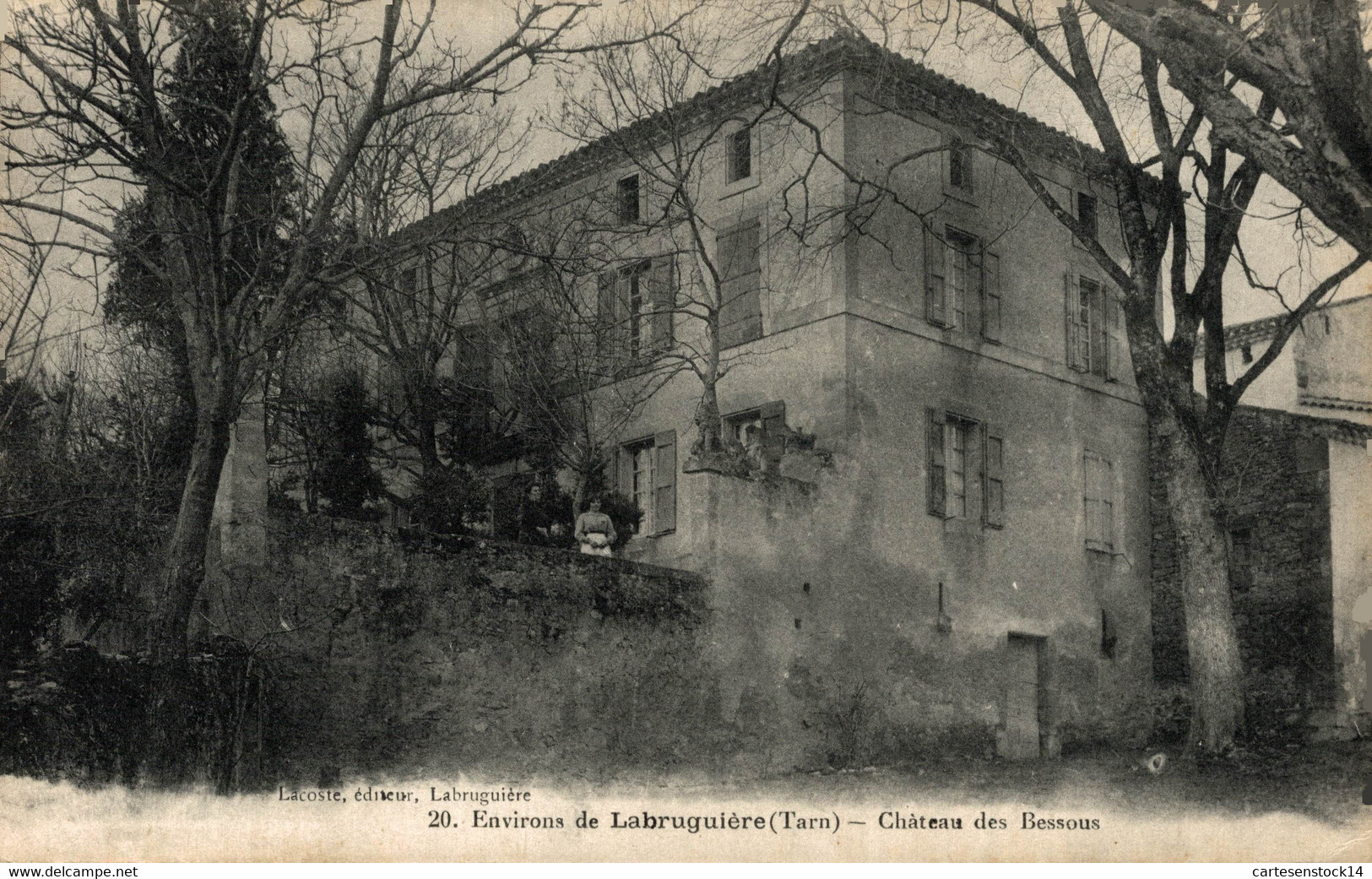 N°8406 Z -cpa Labruguière -château Des Bessons- - Labruguière