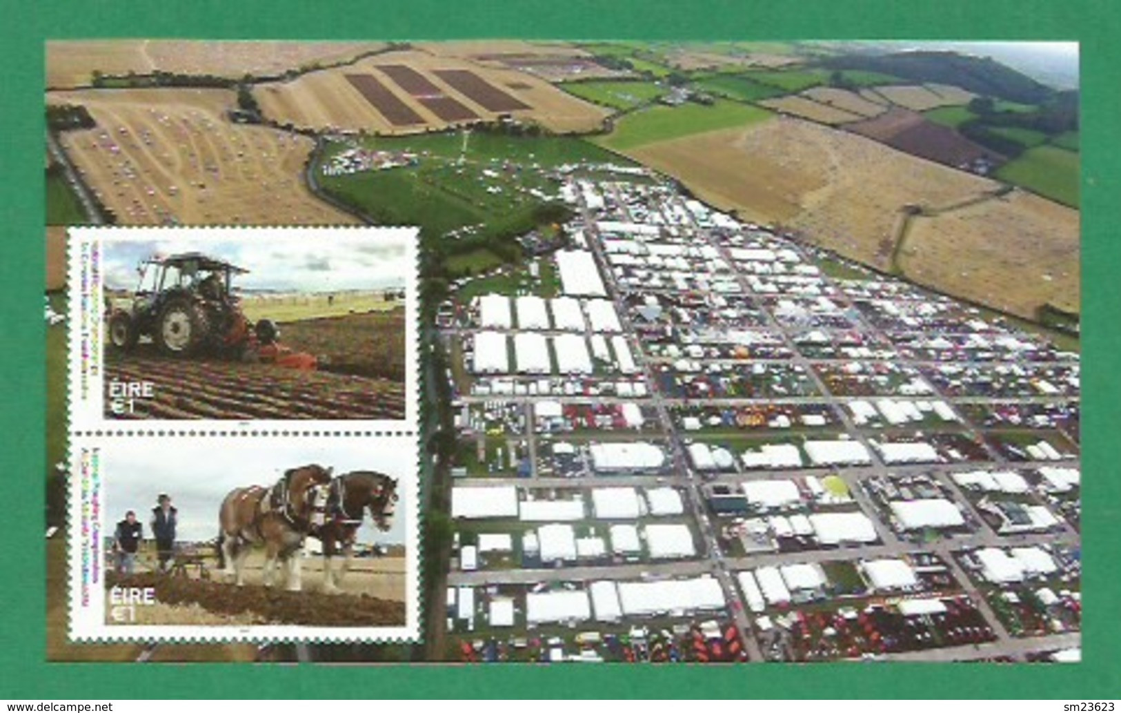 Irland / Eire 2017 , National Ploughing Championship - Block / Sheet - Postfrisch / MNH / (**) - Nuevos