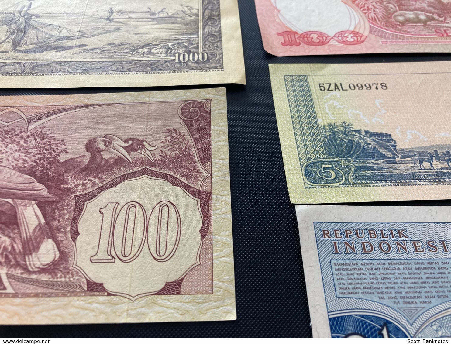 9 X Indonesia Banknotes - Indonesia