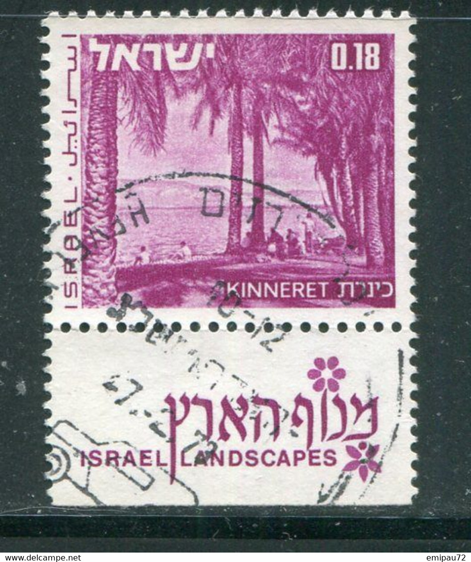 ISRAEL- Y&T N°461- Oblitéré - Usati (con Tab)